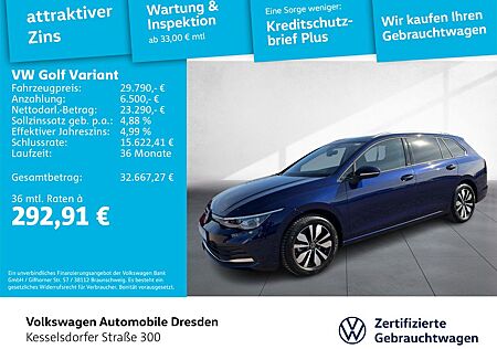 VW Golf Volkswagen VIII Variant 1.5 eTSI DSG Life Navi LED Sit