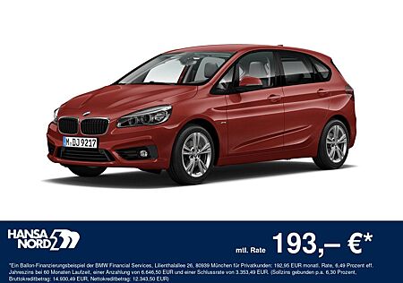 BMW 2er 220i Active Tourer Sport-Line LED NAVI PDC AHK