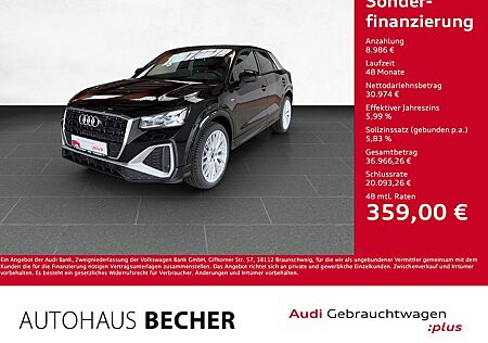 Audi Q2 S line 35 TFSI S tronic /AHK/Sitzhz/Rückfahrk