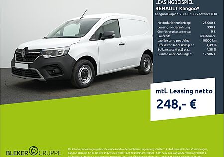 Renault Kangoo III Rapid 1.5 BLUE dCi 95 Advance (EURO