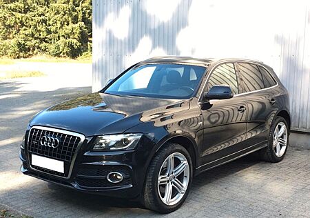 Audi Q5 3.0 TDI S-Line / S-tronic + Dachbox von Thule