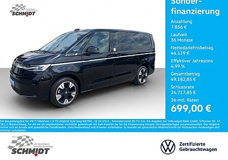 VW T7 Multivan Volkswagen 1.4 TSI eHybrid Style lang MATRIX