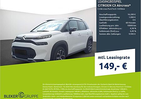 Citroën C3 Aircross PureTech 110 Shine