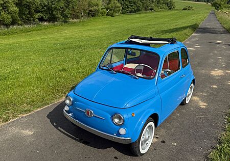 Fiat 500 F RUNDTACHO 1968 TÜV & H NEU SYNC GETRIEBE