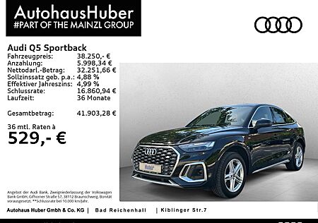 Audi Q5 Sportback 50 TFSIe quattro S tronic Sline AHK