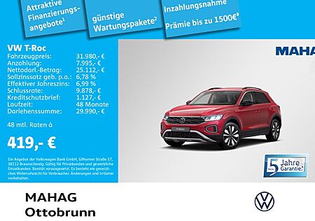VW T-Roc Volkswagen 1.5 TSI GOAL LED Navi AHK DSG