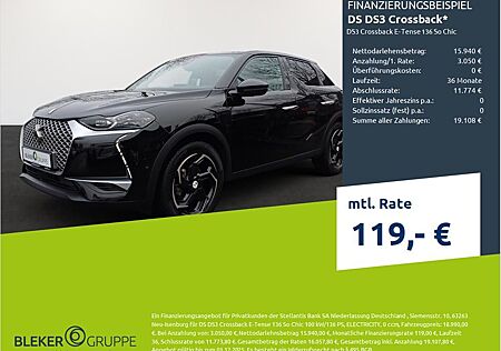 DS Automobiles DS3 Crossback E-Tense 136 So Chic