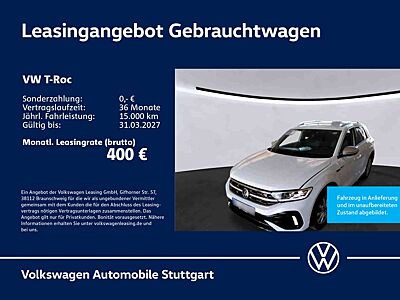 Volkswagen T-Roc R 2.0 TSI DSG Navi Kamera AHK ACC LED SHZ