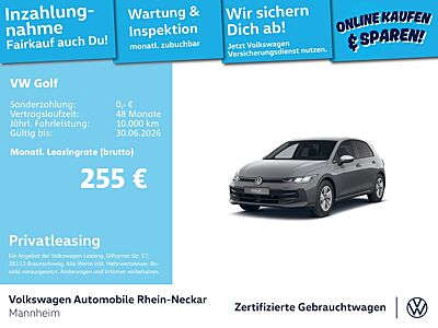 Volkswagen Golf VIII 1.5 eTSI DSG GAR2030 Standheizung Kame