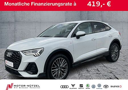 Audi Q3 Sportback 40 TDI QU S-LINE LED+NAV+ACC+AHK+19