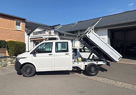 VW Volkswagen T6.1 Doppelkabine Kipper 3,1 Tonnen Zulassung