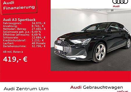 Audi A3 Sportback advanced 35 TDI S tronic NAV+ R-KAM