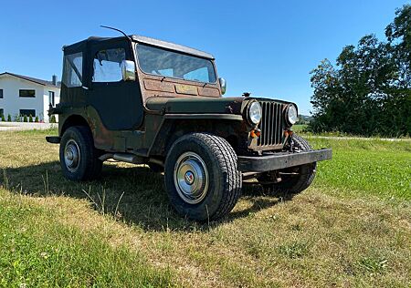 Jeep Willys CJ2A Umbau mit LS-Motor!!!