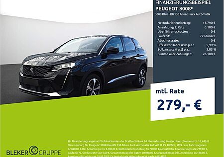 Peugeot 3008 BlueHDi 130 Allure Pack Automatik