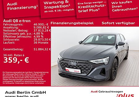 Audi Q8 e-tron gebraucht kaufen Audi Q8 e-tron advanced 50 qu. AHK RFK NAVI AIR VIRTC