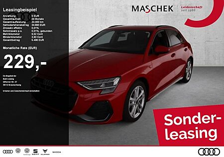 Audi A3 Sportback 2x S line 30 TFSI Matrix Leder Kame