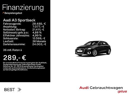 Audi A3 Sportback advanced 35 TFSI Pano*Assist*B&O*