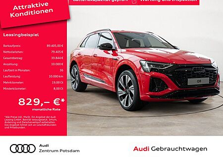 Audi Q8 e-tron Q8 S line 55 e-tron quattro B&O PANO MATRIX-LED