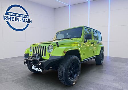 Jeep Wrangler HYPERGREEN UMBAU HOCH BREIT AHK 3,5T WI