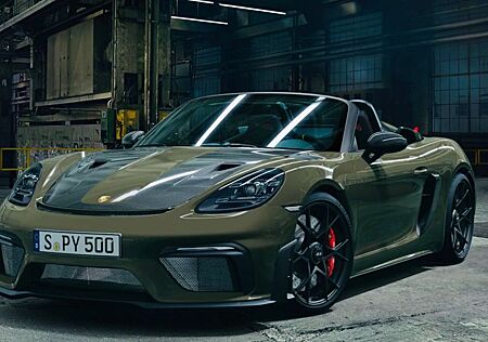 Porsche Boxster Spyder RS PTS Alexgrey, Folie, Weissach