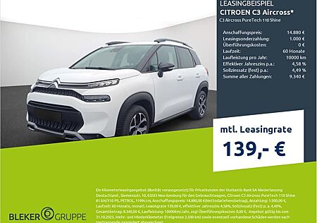 Citroën C3 Aircross PureTech 110 Shine