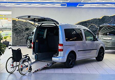 VW Caddy Volkswagen -Behindertengerecht-Rampe-Rollstuhlgerecht