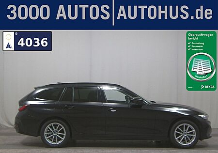 BMW 318dA Touring T-Leder Navi LED Curved RFK Shz