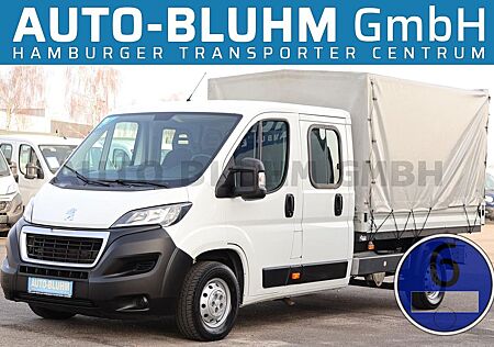 Peugeot Boxer 35-140 B-HDi Doka Plane L3 + Klima 7-Sitze
