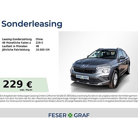 Skoda Kamiq leasen