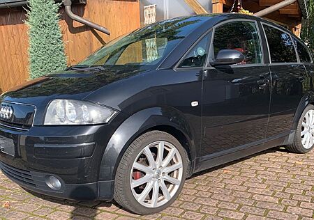 Audi A2 1.4TDI - 75PS-Klima-Rotes Leder-SHZ-Bluetooth