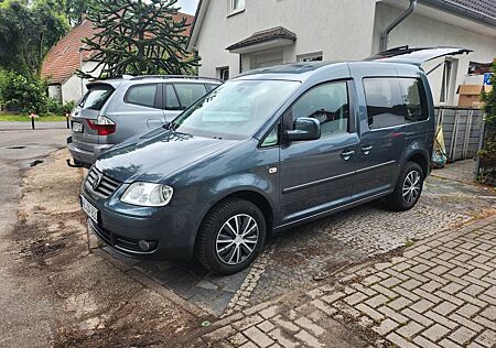 VW Caddy Volkswagen Life 1.6 - 2 Hand - 5-Sitze - Navi, Klima