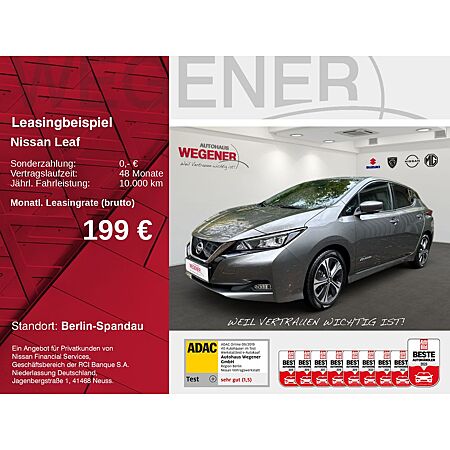Nissan Leaf leasen