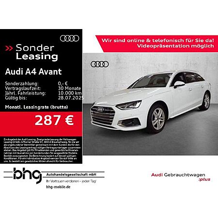 Audi A4 leasen