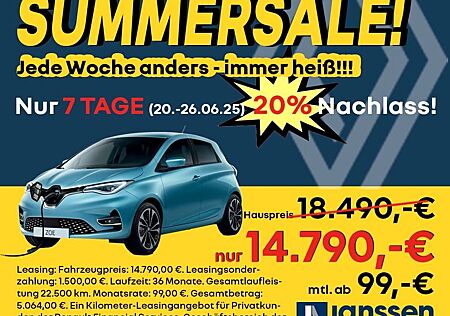 Renault ZOE E-Tech 100% el. EXPERIENCE (Selection) R135