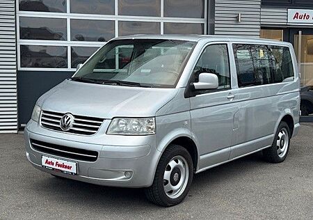VW T5 Caravelle Volkswagen 2.5 TDI 7-Sitzer Bus 1.Hand, 130PS