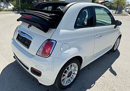 Fiat 500S Cabrio Sport-Paket PTS KLIMA Sonderlack