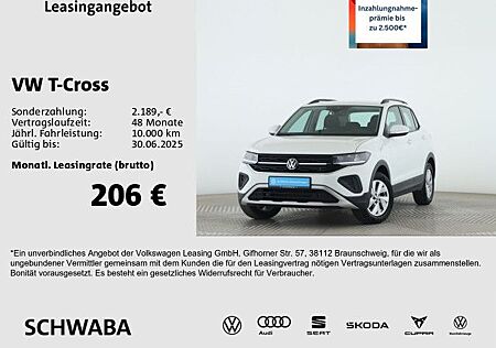 VW T-Cross Volkswagen Life 1.0 TSI LED*VIRTUAL*AHK*ACC*PDC*16"