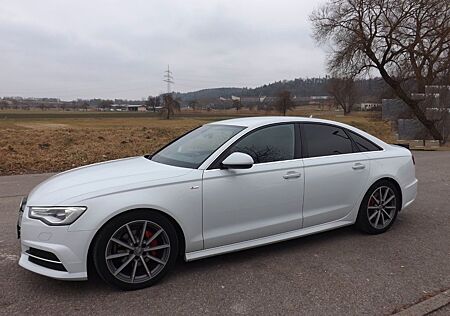 Audi A6 2.0TDi S-Line,Perleffektweiß,8xAlu,Voll+TOP!!
