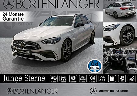Mercedes-Benz C 220 T d AMG Advanced Night White Distr. Kamera