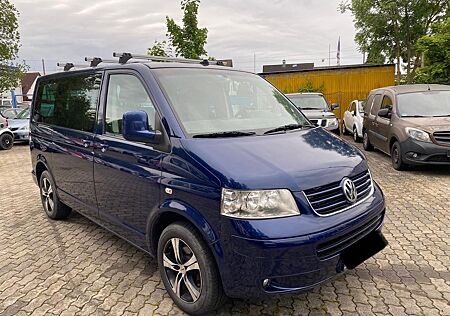 VW T5 Multivan Volkswagen Klima Sitzheizung Bett TÜV AHK 131PS