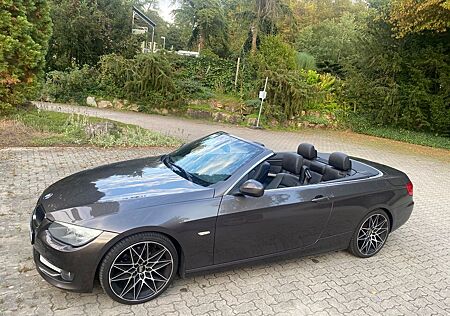 BMW 320d Cabrio E93 mit KW Fahrwerk
