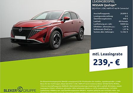 Nissan Qashqai QQ MY24 1.3 DIG 140PS MT 4x2 N-Connecta
