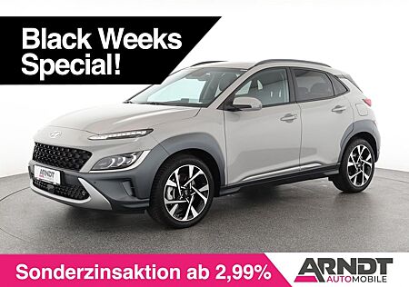 Hyundai Kona 1.6 TGDI Prime Leder GlasSD HUD Nav ACC Kam