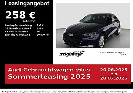 Audi A3 Sportback Neues Modell 35 TFSI AHK+NAVI+VC
