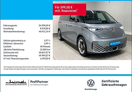 VW ID.BUZZ Volkswagen Pro lang 86kWh AHK MATRIX-LED RFK