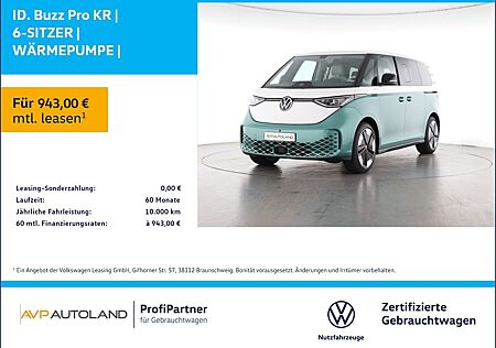 VW ID.BUZZ Volkswagen ID. Buzz Pro KR | 6-SITZER | WÄRMEPUMPE |