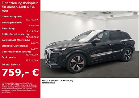 Audi Q6 e-tron quattro 285 kW Allrad HUD El. Panodach