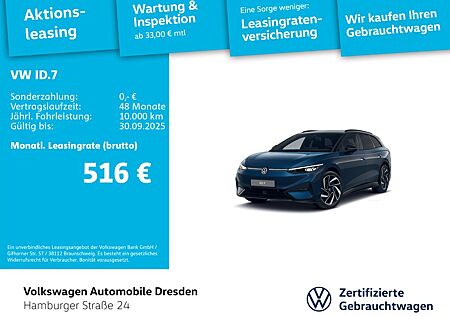 VW ID.7 Volkswagen Tourer Pro