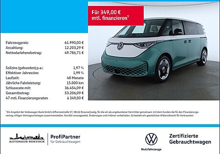 VW ID.BUZZ Volkswagen Pro lang 86 kWh IQ.LIGHT 7-SITZER PANO