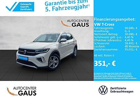 VW T-Cross Volkswagen R-Line 1.5 TSI DSG*IQ.Light*AHK*ACC